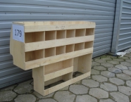 Nr.179<br />
Półka uniwersalna sklejka. Dedykowana do ford connect<br />
Wymiary:<br />
Dł -...