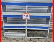 Półka uniwersalna metalowa nr. 354<br />
Wymiary:<br />
DŁ - 207 cm<br />
WYS - 156 cm<br />...