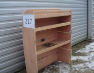 Nr. 217<br />
Półka uniwersalna. Ford Custom<br />
Wymiary:<br />
Dł - 105 cm<br />
Wys - 130...